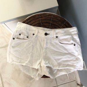 Rag and bone low waisted shorts
